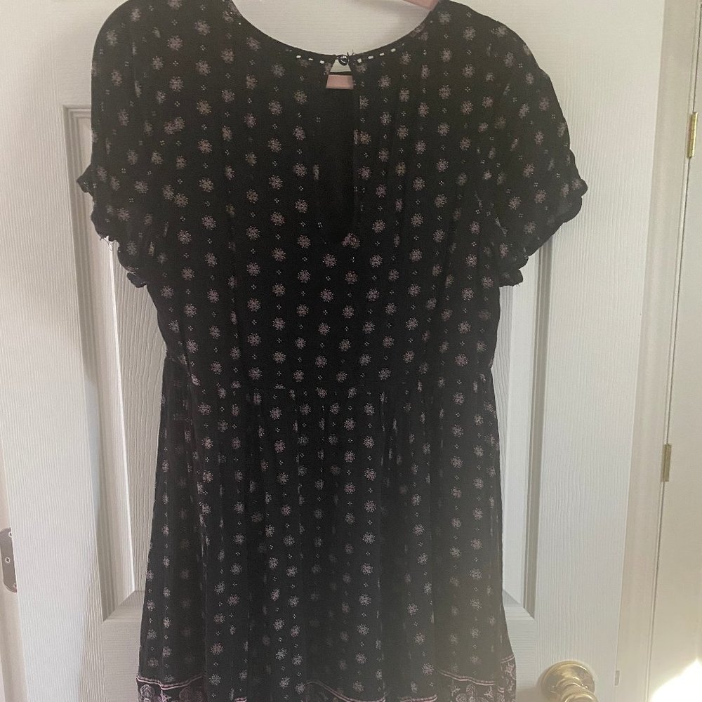 Torrid Abstract/Paisley Print Dress